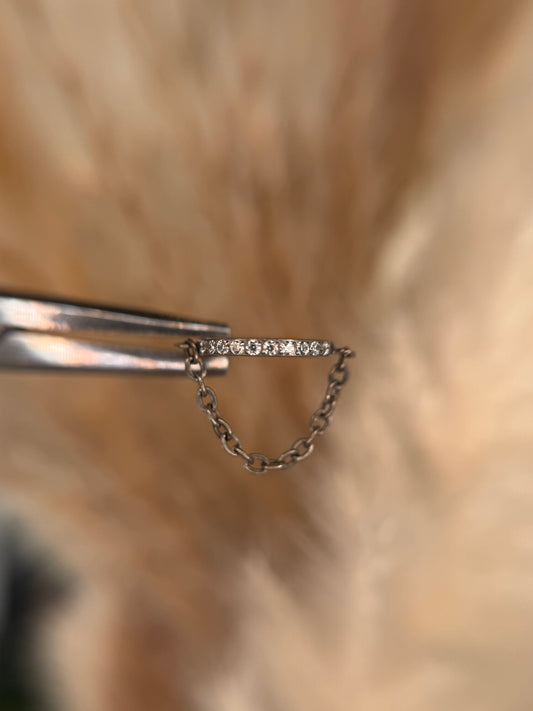 Radiant Chain Hoop