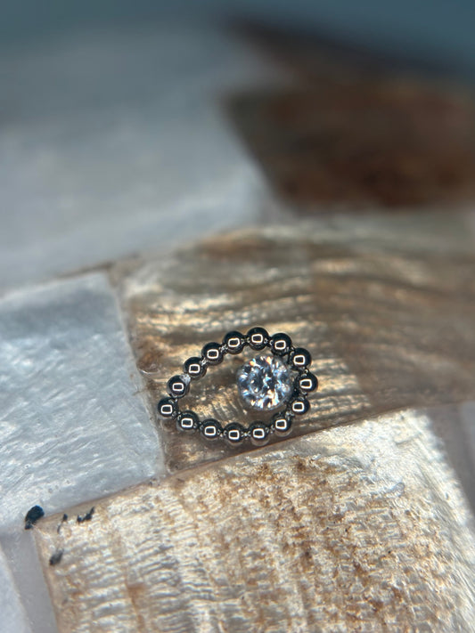 Beaded Frame Drop