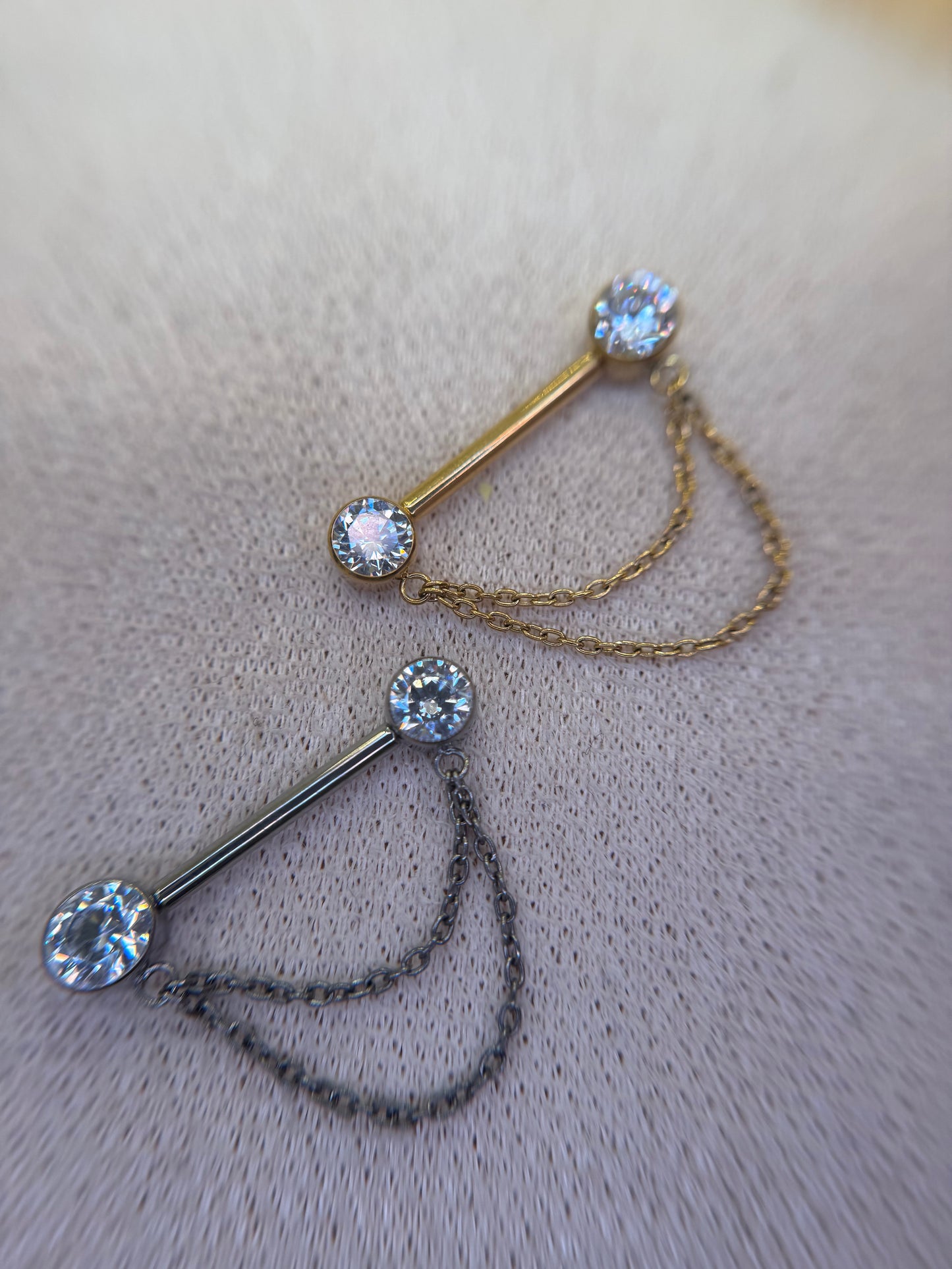 Double Chain Nipple Bar