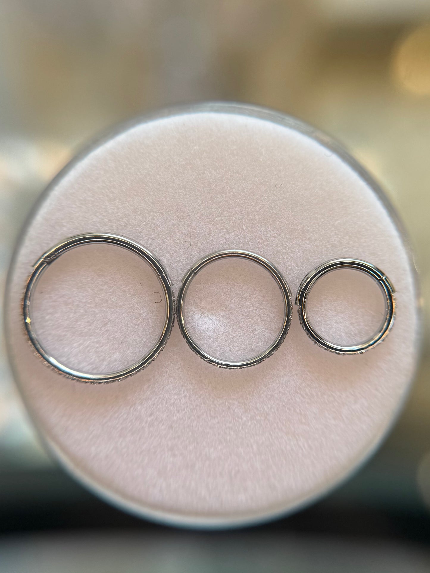 Radiant nose ring