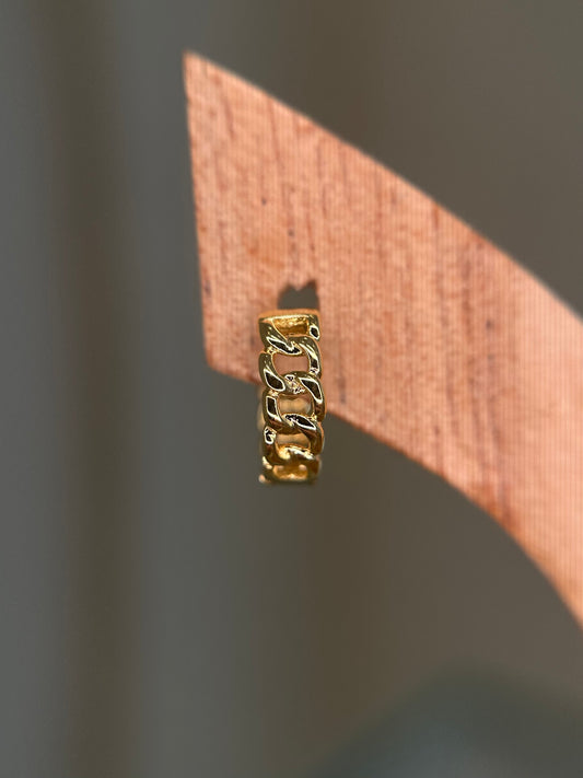 Solid Chain Hoop