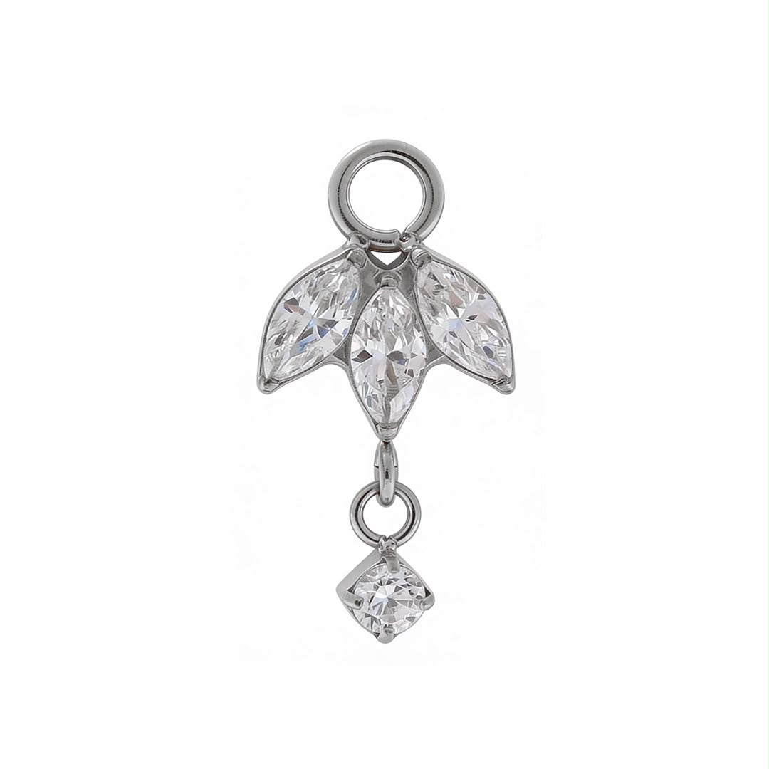 Inverted Crown Charm