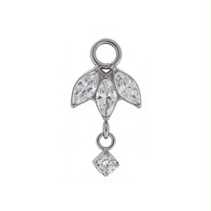 Inverted Crown Charm