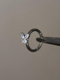 Plain butterfly hoop