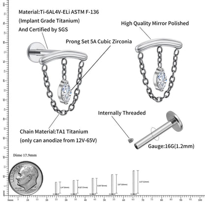 Chain and stone hidden helix