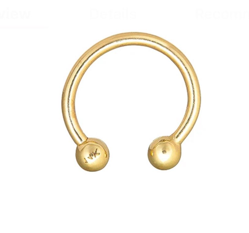 Horseshoe 14k