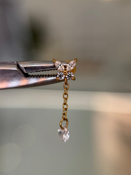 Butterfly Chain Dangle