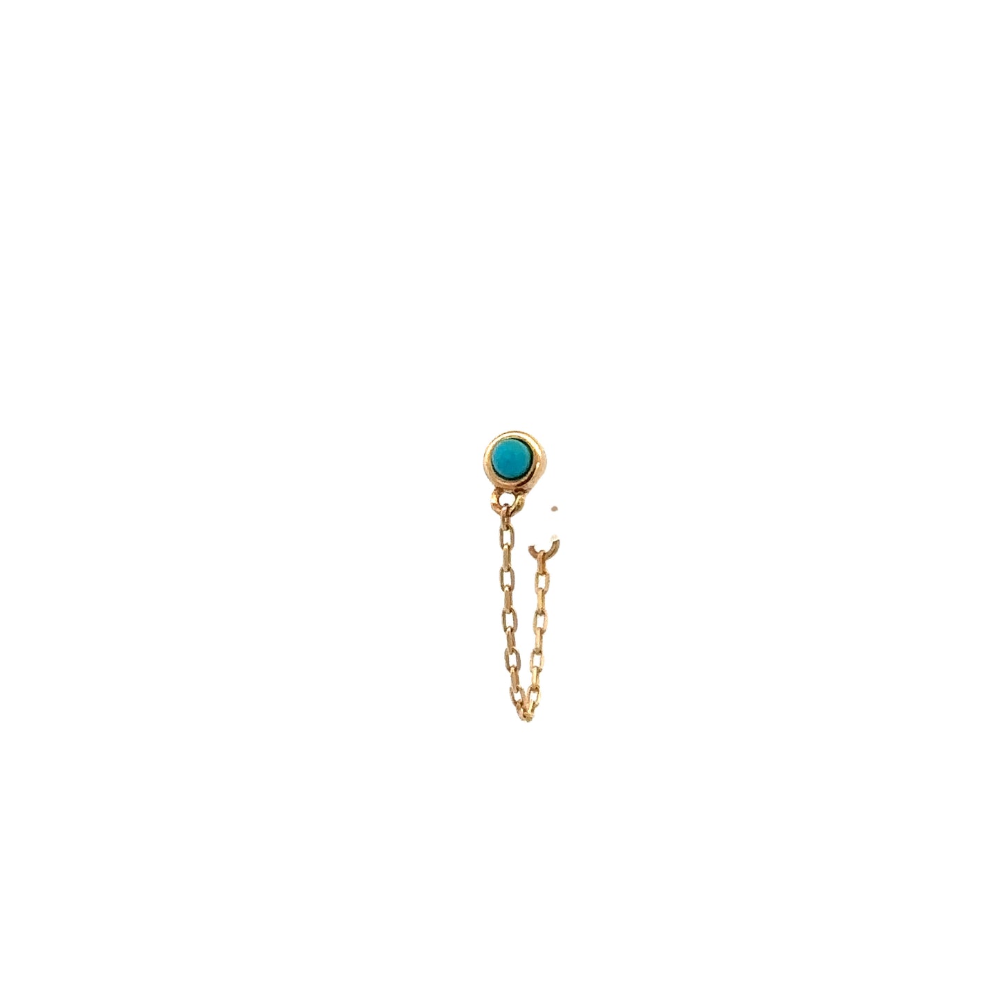 14k Gold opal chain