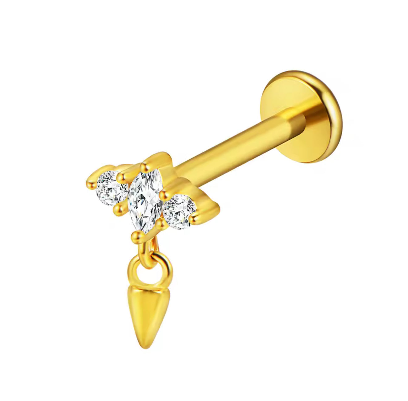 Zuri Spike Dangle
