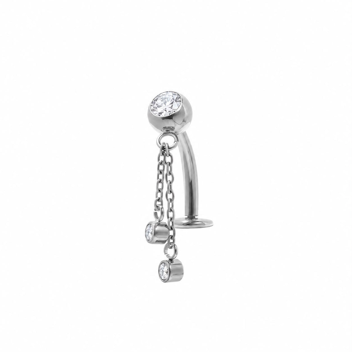 Chain Dangle Floating Belly