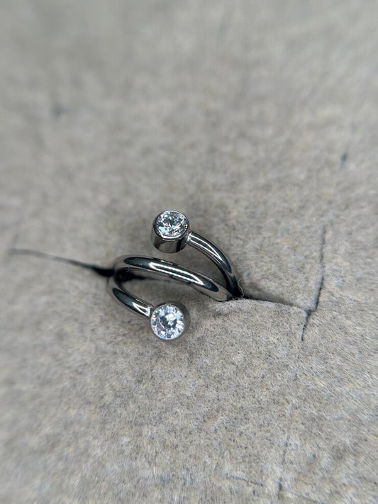 Crystal wrap hoop