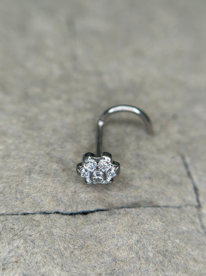 Cosmos nose stud