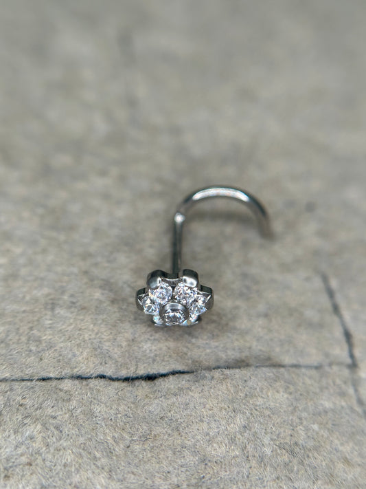Cosmos nose stud