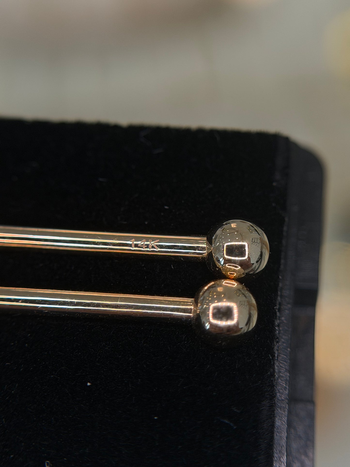 14k Plain Nipple Bar