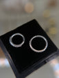 14k Radiant hoop