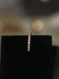 14k Radiant hoop