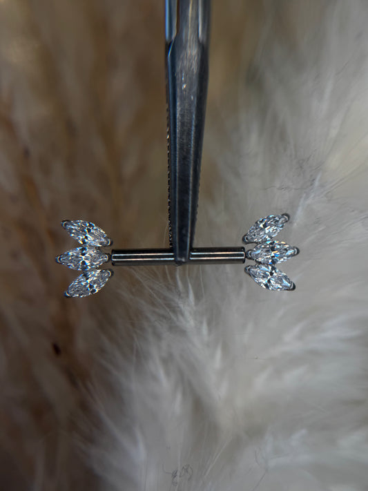 Crown Nipple bar