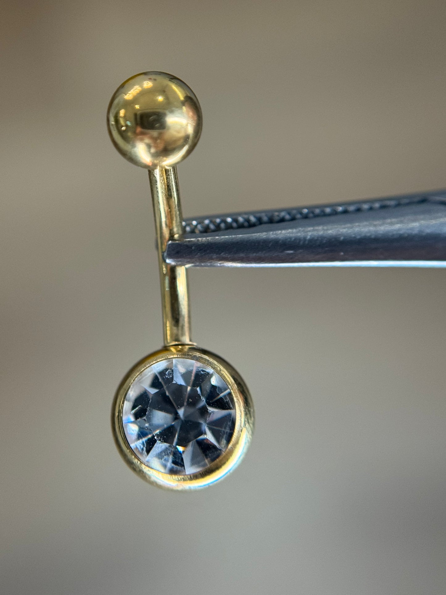 Plain top Basic titanium belly