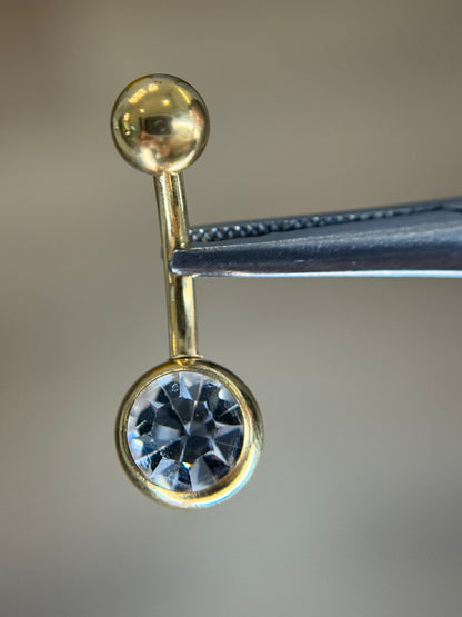 Plain top Basic titanium belly