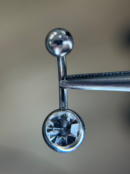 Plain top Basic titanium belly