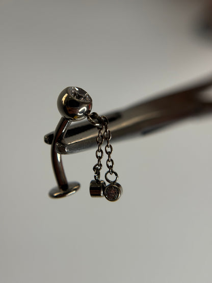 Chain Dangle Floating Belly