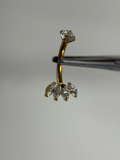 Crown titanium belly