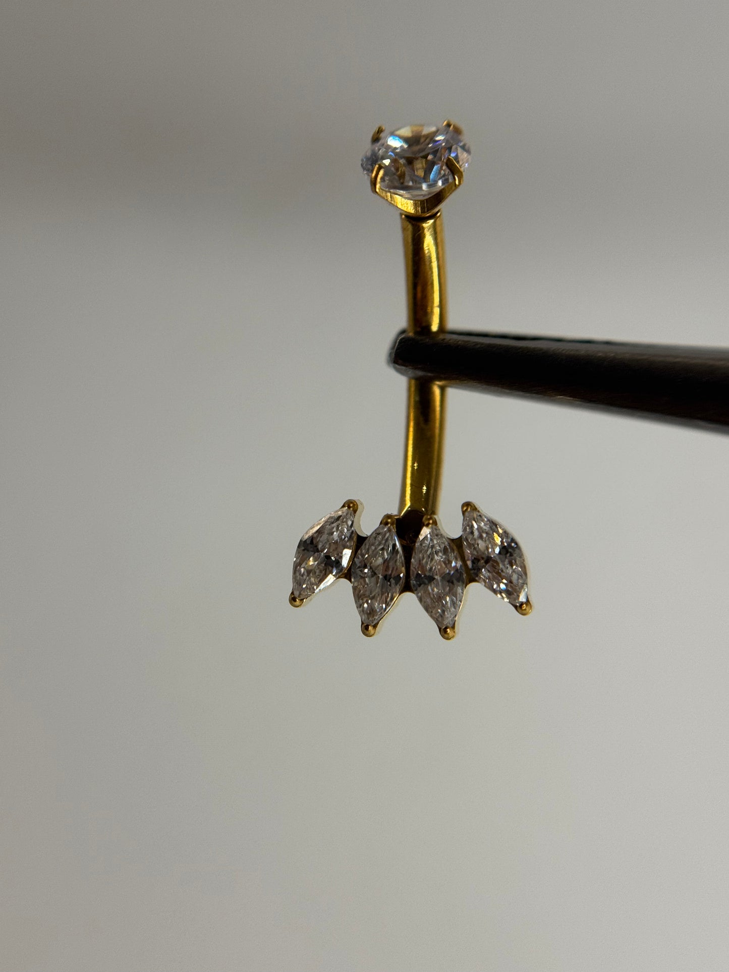 Crown titanium belly