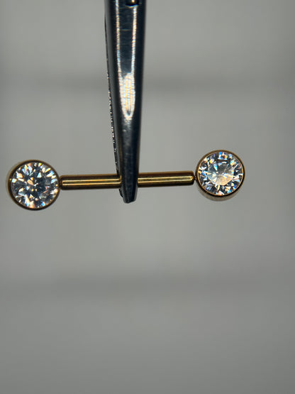 Radiant nipple bar