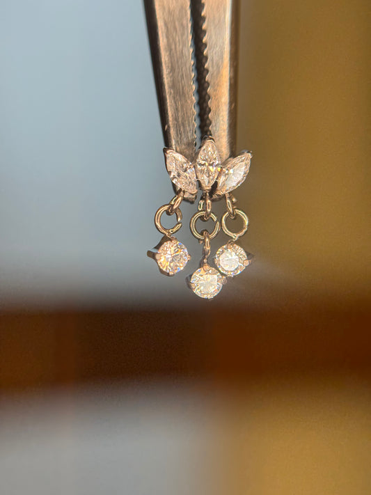 Crown Cascade Dangle