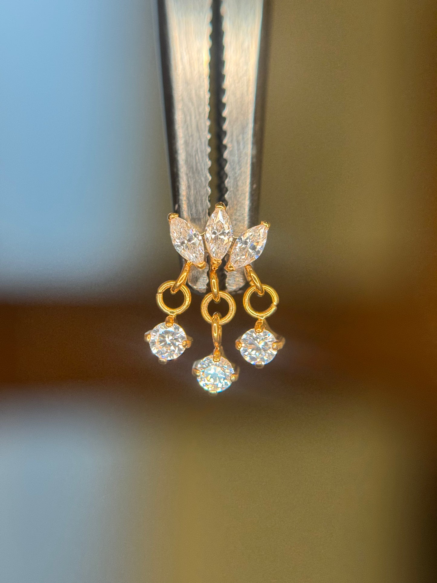 Crown Cascade Dangle