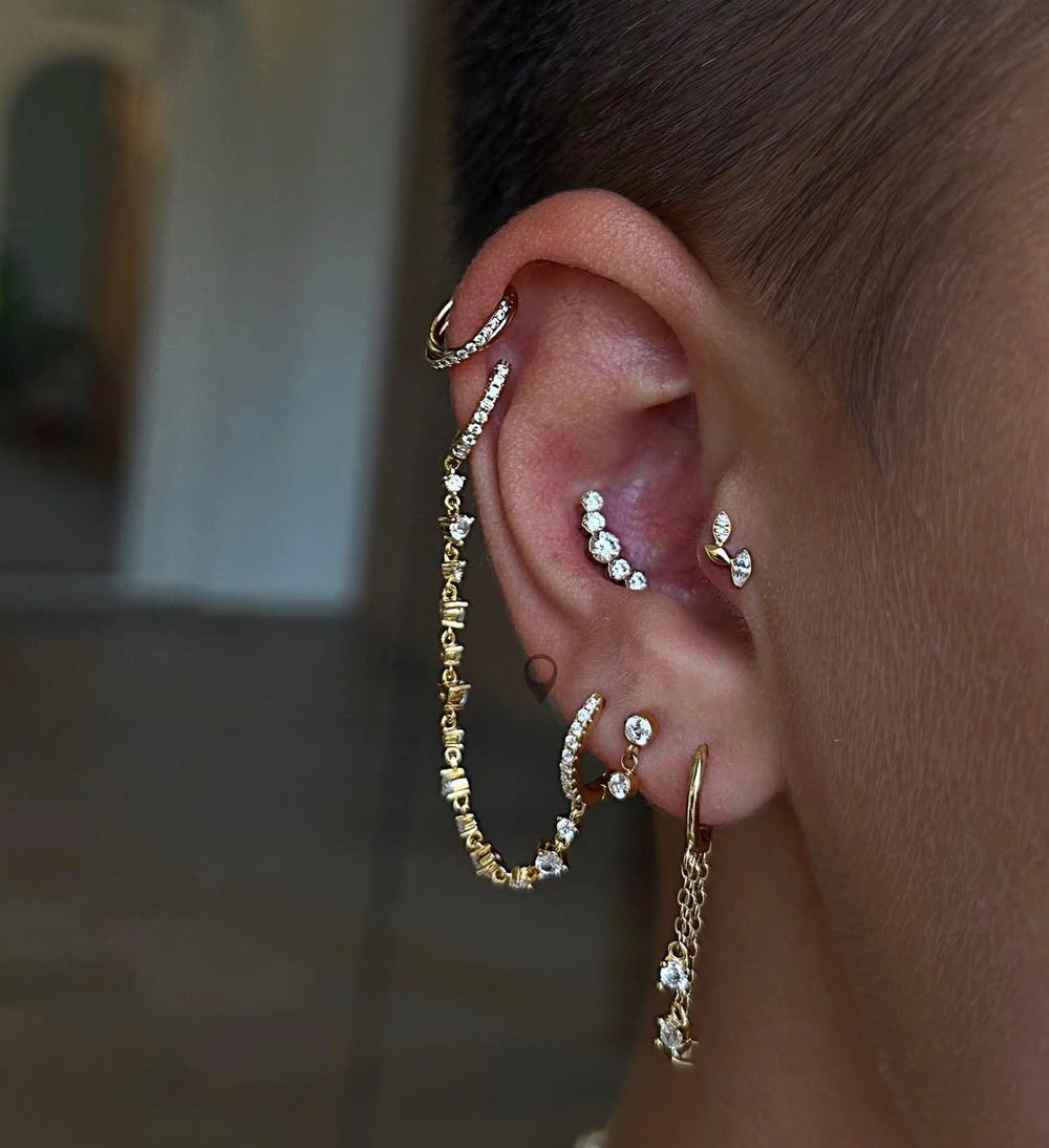 Styled ear stack