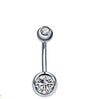 Basic titanium belly ring